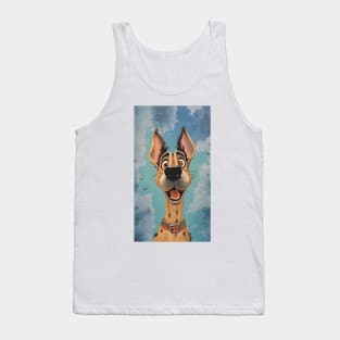 German Sheperd Dog Tank Top